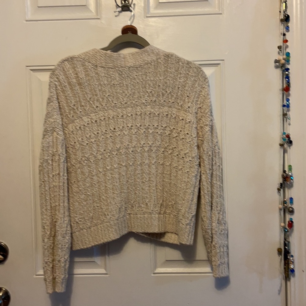 Cable Knit Boyfriend Cardigan petite L - Picture 4 of 4
